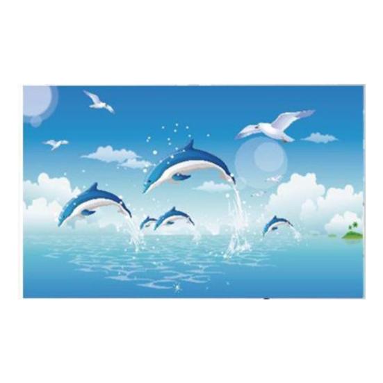 Маслостойкая наклейка на стену кухни Цветок Овощ Фрукт Дельфин самоклеящаяся водостойкая термостойкая ванная комната Кухня настенное искусство Наклейка Украшение MIT