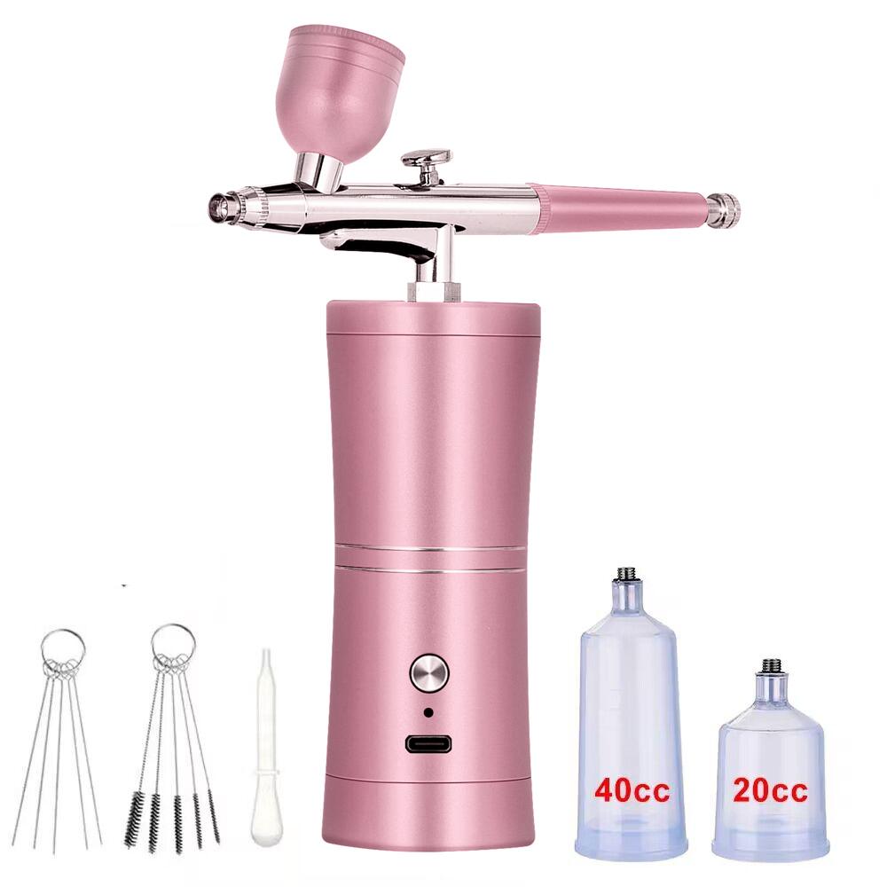 Мини-набор воздушного компрессора 0,3 мм Аэрограф Пистолет-распылитель краски Аэрограф для нейл-арта, тату, рукоделия, торта, нано-распылитель тумана