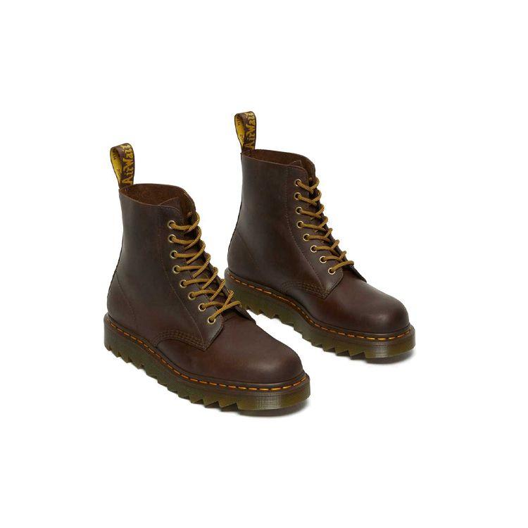 Dr. Martens 1460 Pascal Ziggy Leather Simple Fashion Short Boots Men Boots Brown 26924207