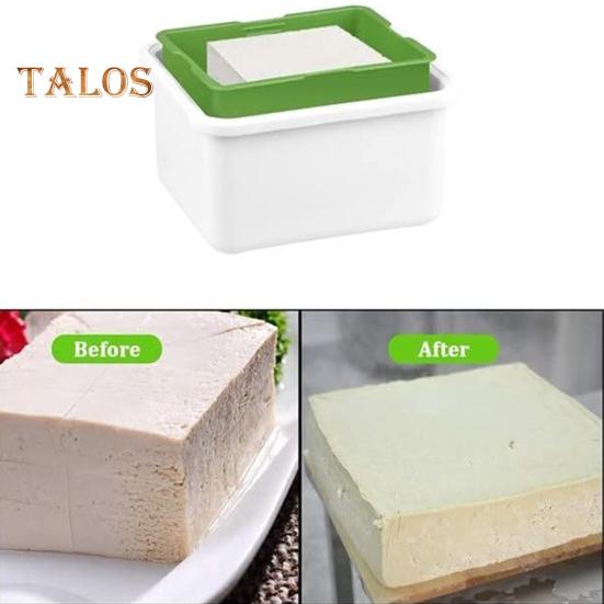 Пресс-коробка для тофу Пресс-коробка для тофу с сушкой для твердого или очень твердого тофу Машинка для приготовления тофу с сушкой для воды, пригодная для мытья в посудомоечной машине