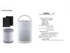 Настольный очиститель воздуха с питанием от USB для помещений, удаляет пассивный дым и PM2.5