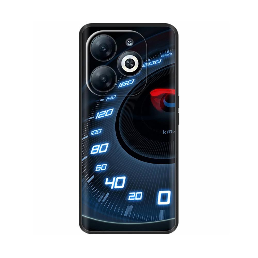 For Infinix Smart 8 Case Cover Funda Black Soft Silicone TPU Protective Phone Case For infinix Smart 8 Smart8 X6525 Bumper Coque