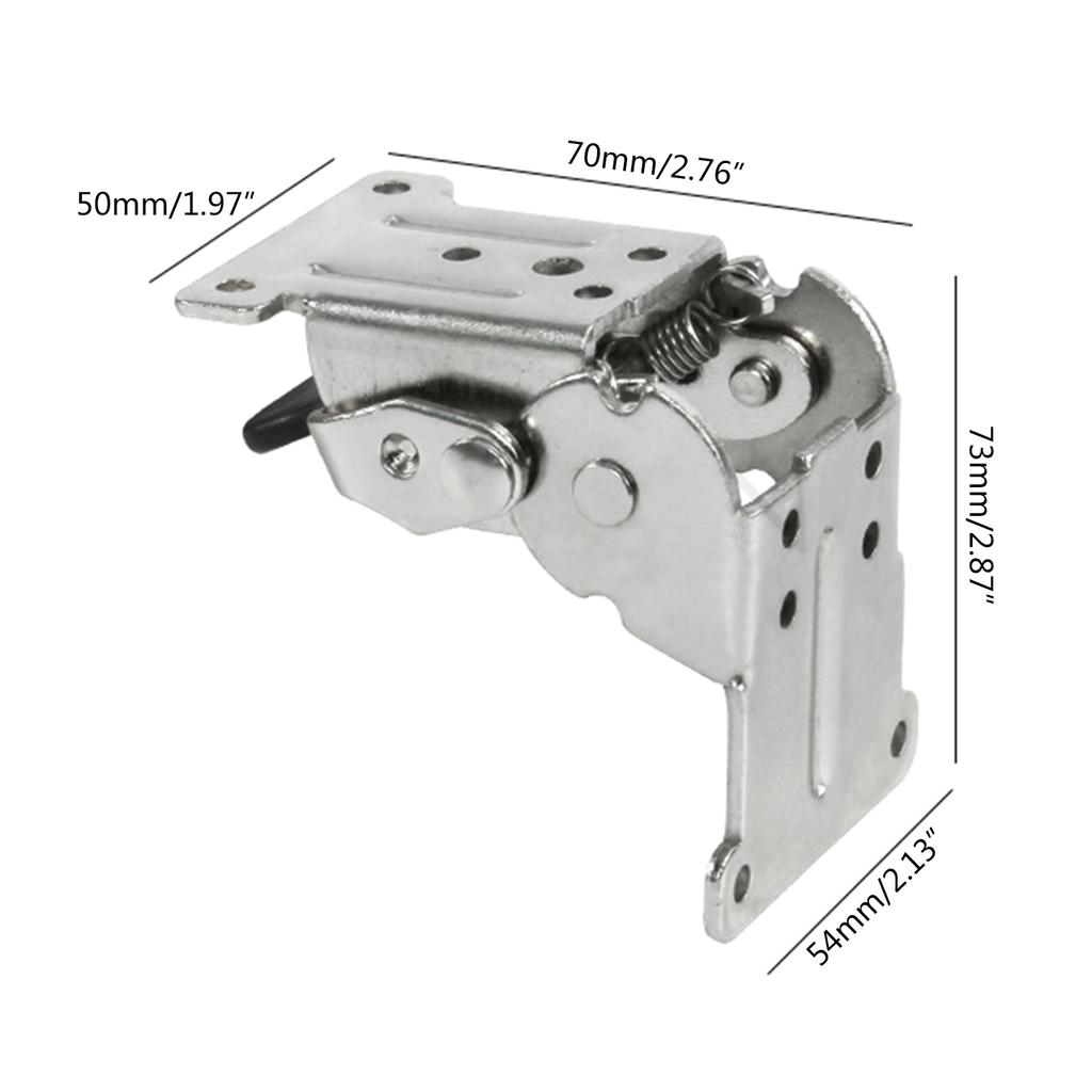 Складной кронштейн 0-90-180 градусов Стол Складная петля Самозамок Удлинительная поддержка для столов стульев и многого другого
