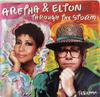 7-дюймовая пластинка ARETHA FRANKLIN  ELTON JOHN  Through The Storm AS19809 Arista 1989 Канада SoulFunk Б/у
