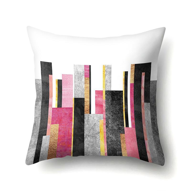 Polyester Pillowcase Automobile Decoration Home Printed Pillowcase