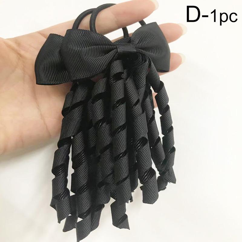 Кольцо для волос для девочек Резинка для волос Болельщица для девочек Повязка на голову с бантом Головной убор Веревка для волос Банты для волос Модные аксессуары для волос