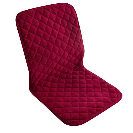 Plush Seat Cushion with Adjustable Design Soft Comfortable Chair Pad Removable Foldable Backrest Cushion