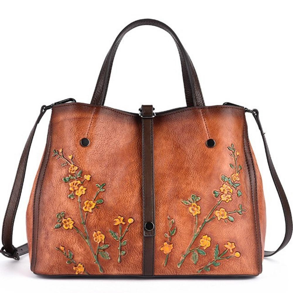 Women's Handbag Retro Polished Original Bag Women's High-end Sense Large-capacity Multi-compartment Women's Bag