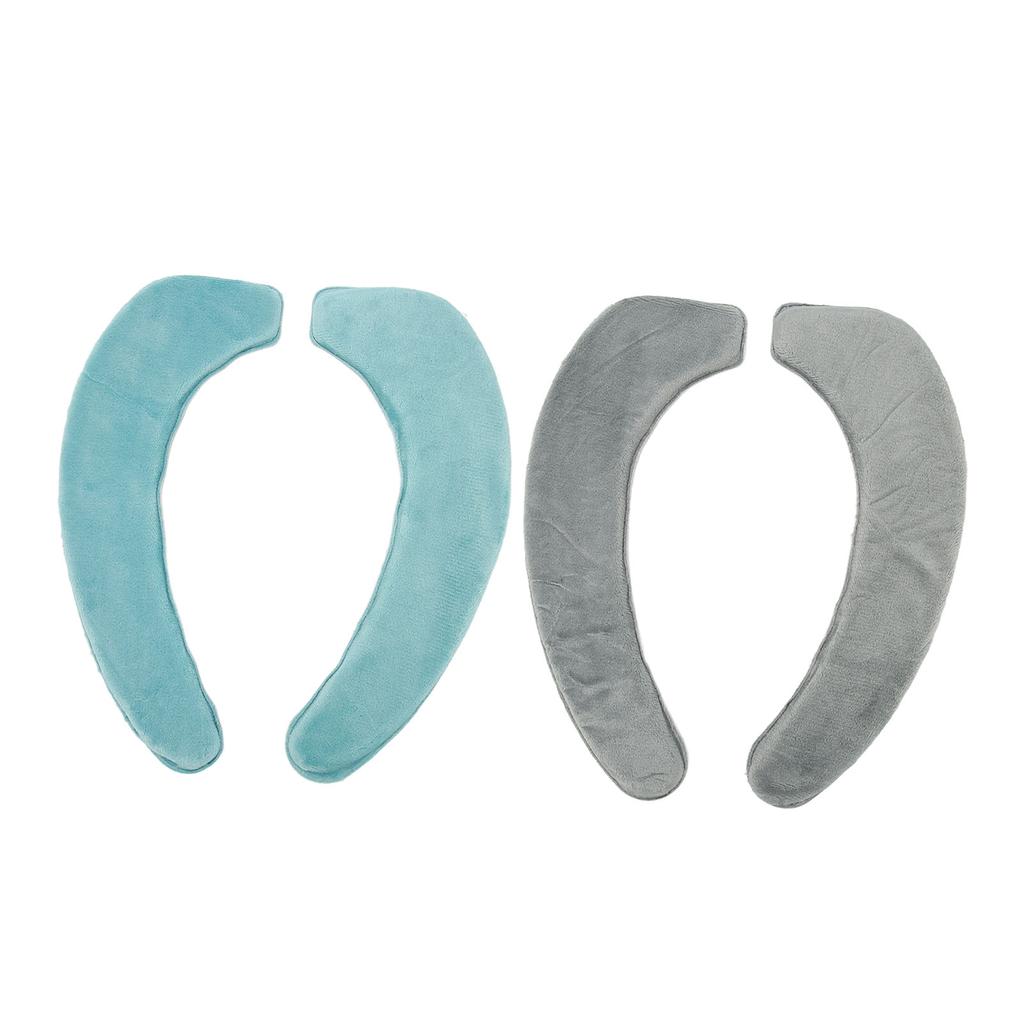 2 шт. Чехол-грелка для унитаза Мягкий Удобный Теплый Стирающийся Самоклеящийся Фланелевый Чехол для Сиденья Унитаза Cu