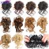 Synthetic Hair Bun Chignon Messy Curly Hair Band Elastic Scrunchy False Hair Pieces For Women Hairpins Black Brown