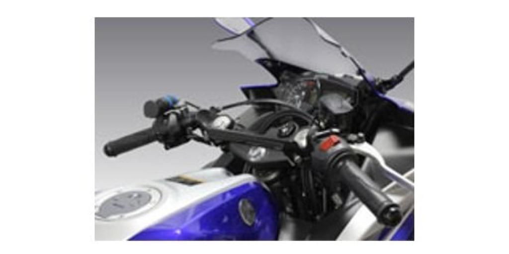 Запчасти для велосипеда Kijima Stay Handle Mount Bar стальной черный YZF-R25(-'18) 22,2 мм 204-065