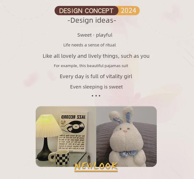 Летняя корейская ночная рубашка из тканого крепа с нагрудными подушечками - милая, тонкая, из чистого хлопка для женщин