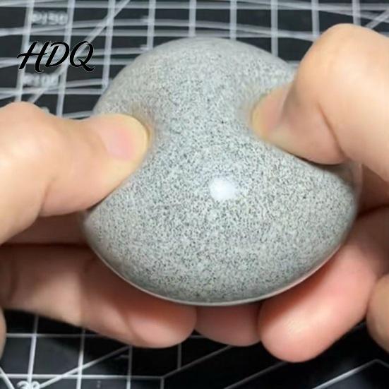 Каменный Блок Игрушка-антистресс Снятие Стресса Портативный Эластичный Упражнение для Рук Сенсорный Мячик Против Тревоги Круглый Сжимаемый