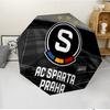 AC Sparta Praha Fashionable Automatic Opening/Closing Folding Umbrella. Portable and Foldable, Ideal for Gift, Travel, and Daily Use.