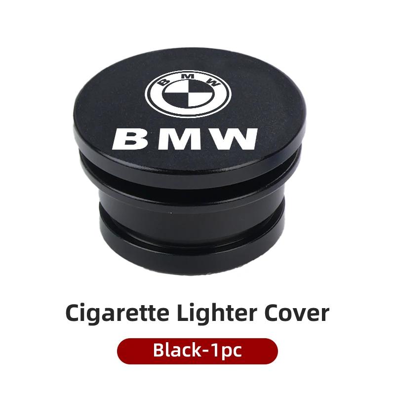 BIFL6 New 2025 Metal Car Cigarette Lighter Cover Decorative Cover DustProof Dust Cover Auto Accessories For BMW E46 E90 E60 F30 F10 E