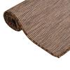 VidaXL Outdoor Flatweave Rug 160x230 Cm Brown