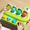 Children Interactive Pop Up Animals Toys Dinosaur Puzzle Montessori Hand-eye Coordination Educational Sensory Toys for Kids Game