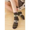 5 Pairs Elk Print Thickened Socks, Comfy & Warm Christmas Mid Tube Socks, Women's Stockings & Hosiery