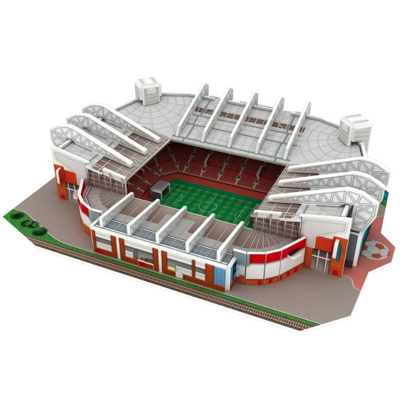 DIY 3D бумажная головоломка, модель футбольного поля, здание, сборка стадиона, игрушки для детей, маленькая деталь
