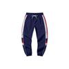 Li Ning Color Block Cuffed Sports Pants Men Bottoms Blue AYKQ045-1