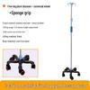Stainless Steel Retractable Medical IV Drip Stand with ABS Multi-Material