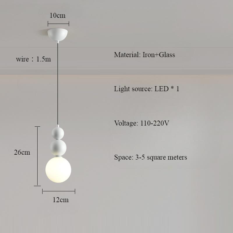 Современный минималистский подвесной светильник для ресторана, бара, кабинета, скандинавского стиля, креативный светильник Macaron, минималистский светильник для спальни, прикроватный светодиодный подвесной светильник