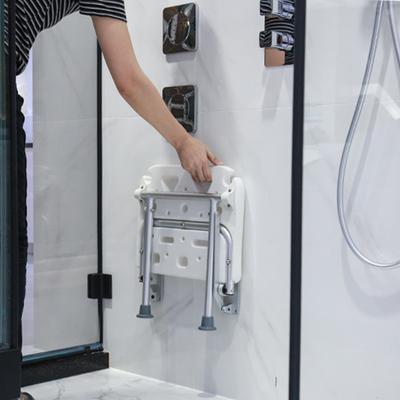 Складная скамейка для душа, настенное откидное сиденье для ванны, ввинчивающийся стул для ванной комнаты, стул с нескользящим покрытием