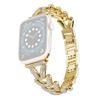 Watch Strap for Apple Watch Series 10 42mm/9 8 7 41mm/SE (2023) SE (2022) SE 6 5 4 40mm/3 2 1 38mm Watch Band Rhinestone Metal Strap