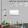 Настенный ящик для хранения перчаток Многоцелевой ящик для хранения одноразовых перчаток Органайзер для кухонной бумаги Кейс для ресторана Отеля Дома