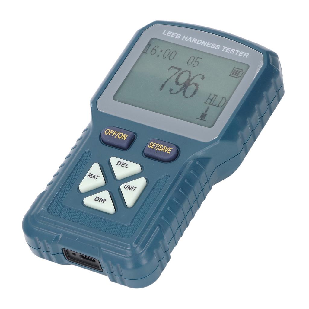 Измеритель твердости металла Высокоточный цифровой портативный твердомер для стали, меди, латуни, чугуна