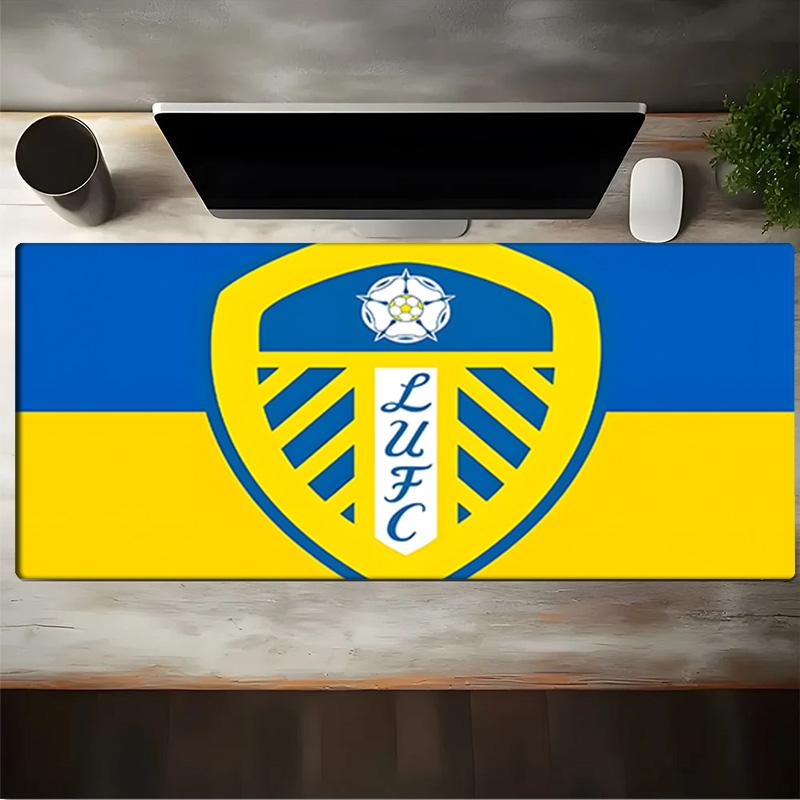 Leeds United Crest Legacy Mouse pad, Gaming Mouse Pad, keyboard pad, Desk Decor for computer notebook Fan Gift Birthday Gift