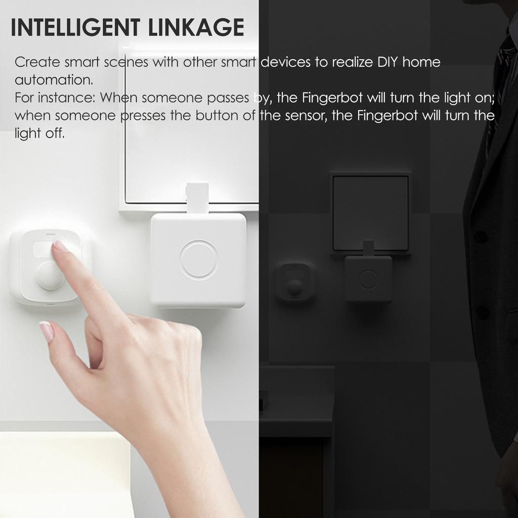 Wifi Motion Sensor Alarm Smart Human Body Induction PIR Sensor 16.4Ft 120-degree Detection Range