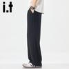 Izzue IT Men's 2025 Loose Straight-Leg Casual Trousers