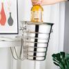 Gold/Silver Cooler Stand Rack Sturdy Beer Barrel Rack Portable Ice Bucket Stand  Cooking Events