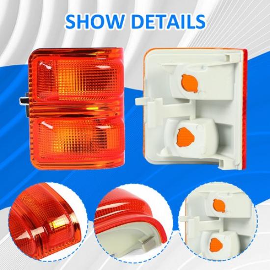 For Ford F250/F350/F450/F550 SD 08-16 Turn Signal Light Lamp Side Mirrors Cover