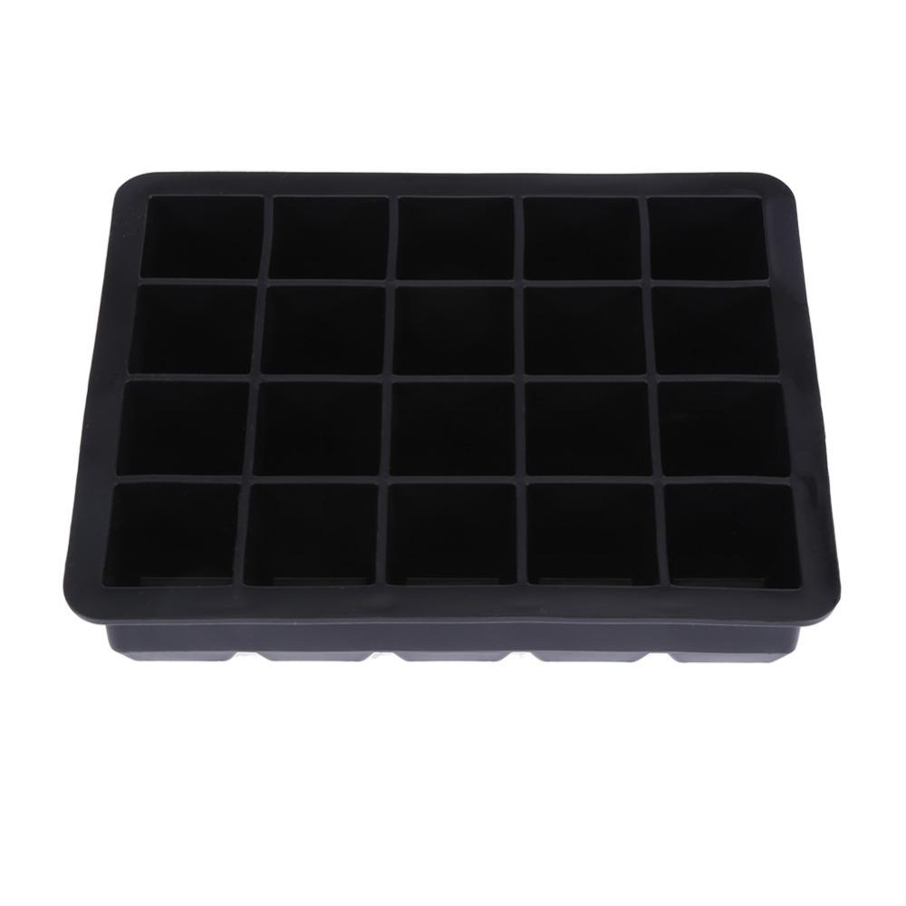 Easy Release Ice Cube Mold Flexible Ice Cube Container Silicone Ice Cube Tray For Freezing