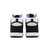 Nike Men's Dunk High Premium EMB 'World Champ' (Unisex) Black / White / Action Grape / Black Skate Shoes DR9512 001