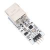 TTL ETH CH9120 8PIN CH9120 Изолированный модуль последовательного порта в Ethernet TTL в порт RJ45 Ethernet 300 бит/с 921600 бит/с