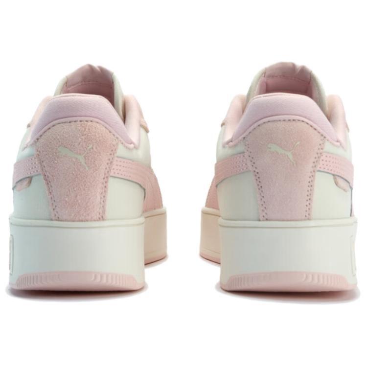 Puma Кеды Carina Street Low top для скейтбординга Женские Бело-розовые 405812-02