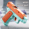 M1191 Mini Water Gun Children's Non Electric Handgun Summer Outdoor Fully Automatic Water Playing Toy Boys andGirls Shooting Toy