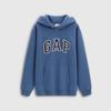 GAP Unisex Embroidered Logo Fleece Hoodie