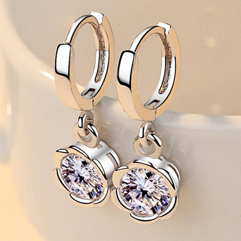 Серьги-капли Lindon из медного сплава с цирконом, серьги-капли для женщин, подарки на свадьбу