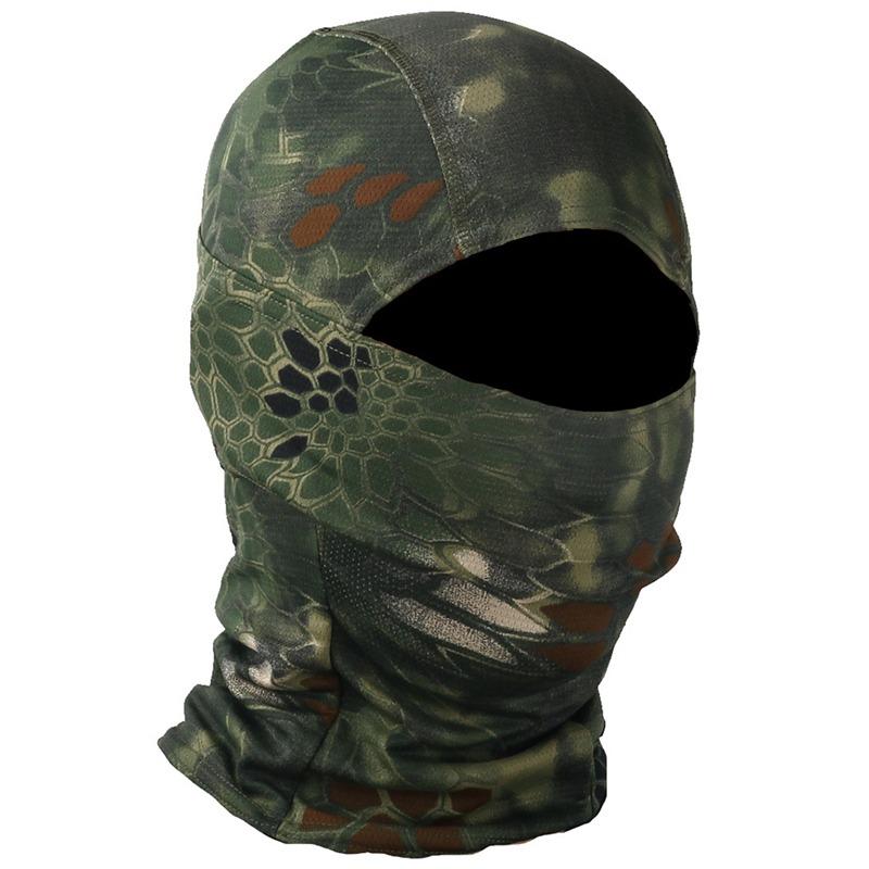 Tactical Balaclava Military Camouflage Full Face Mask Motorcycle Cycling Army War Airsoft Hunting Face Shield Hat Neck Scarives