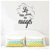 [P2748] - Sheet of Stickers 'Messages' ('Head In the Clouds') - 50x70 Cm
