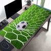 1pc Large Gaming Mouse Pad, UV Reactive Non-Slip Desk Mat, Washable PolyesterGoal, Soccer, NetComputer Pad with Vibrant Game Machine Print,