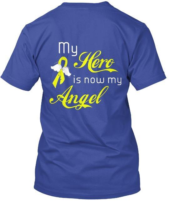 My Hero is now my Angel Tee T-Shirt Size S to 5XL