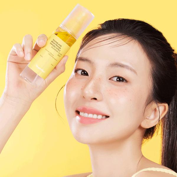 Veganifect Тонизирующий и осветляющий спрей Kakadu Vita C Blemish Glow Mist 100 г