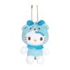 Nakajima Corporation Hello Kitty Mascot Collection Tiny Chum Transformation Blue 199034-24 H11 X W8.5 X D4.5cm