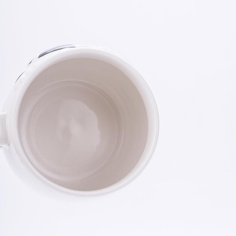 Ceramic Cute Cow Dairy Cattle Mugs Coffee Tea Milk Cups with Handle 414ml Drinkware Nice Gifts Animal Cartoon Breakfast Bottle