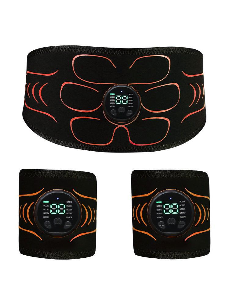 ЭМС-стимулятор мышц, abdominal exerciser, пояс для талии для фитнеса всего тела и силовых тренировок.